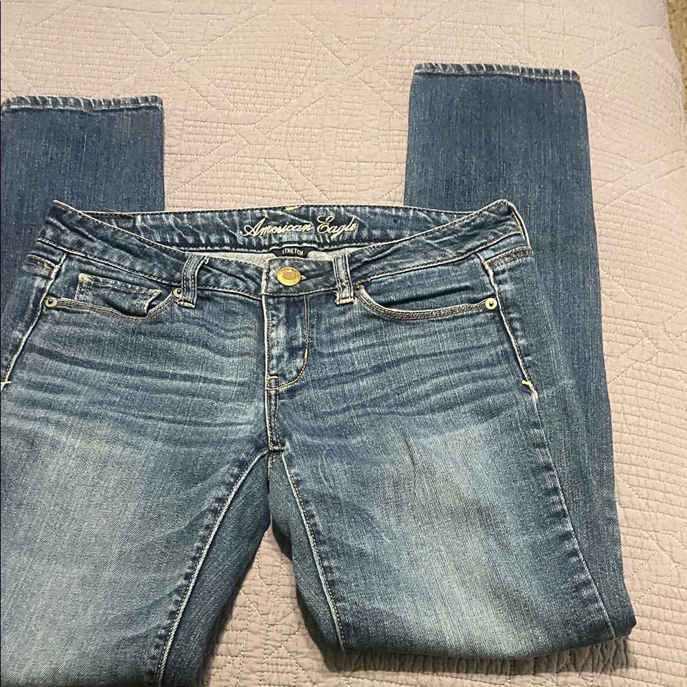 American Eagle Outfitters Women's Blue Jeans